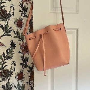 Mansur Gavriel Bucket Bag in Blush